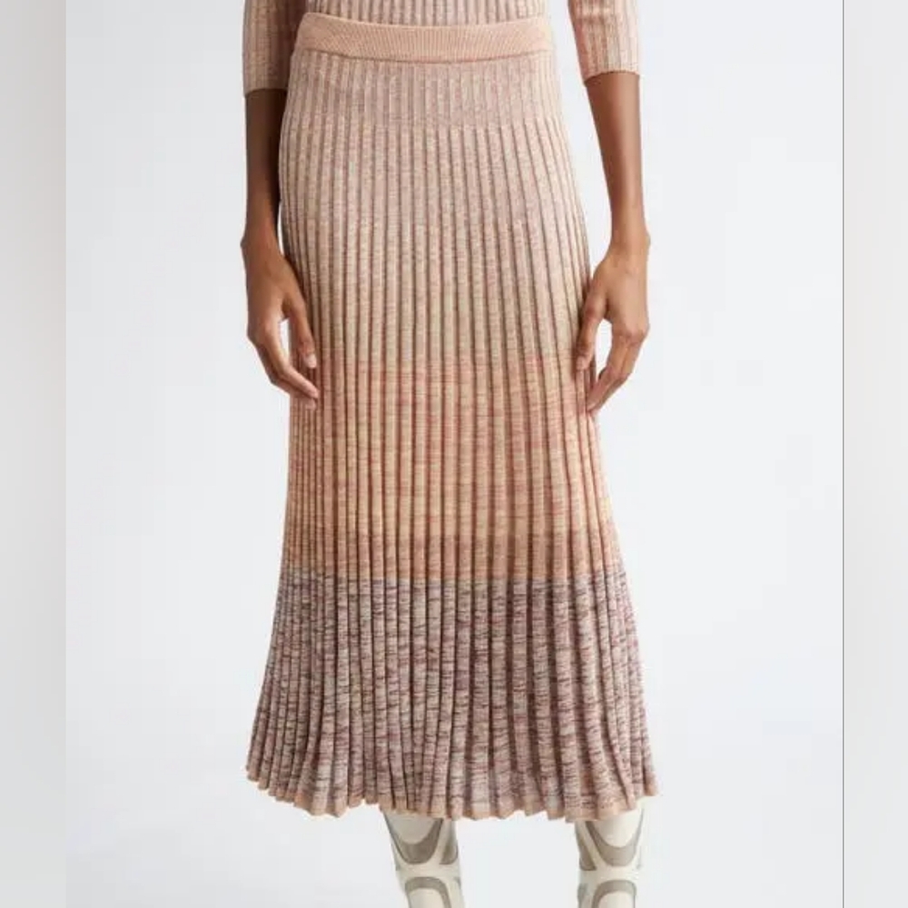 Zimmermann Mouliné Rib Sweater  Skirt Size 3 AU/ 10 US